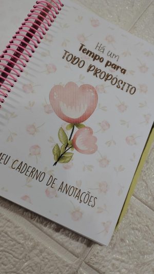 Caderno A5 Artesanal Coleção Propósito