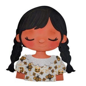 Aplique Menina Belinha