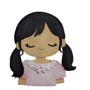 Aplique Menina Ritinha