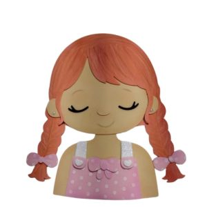 Aplique Menina Sarinha